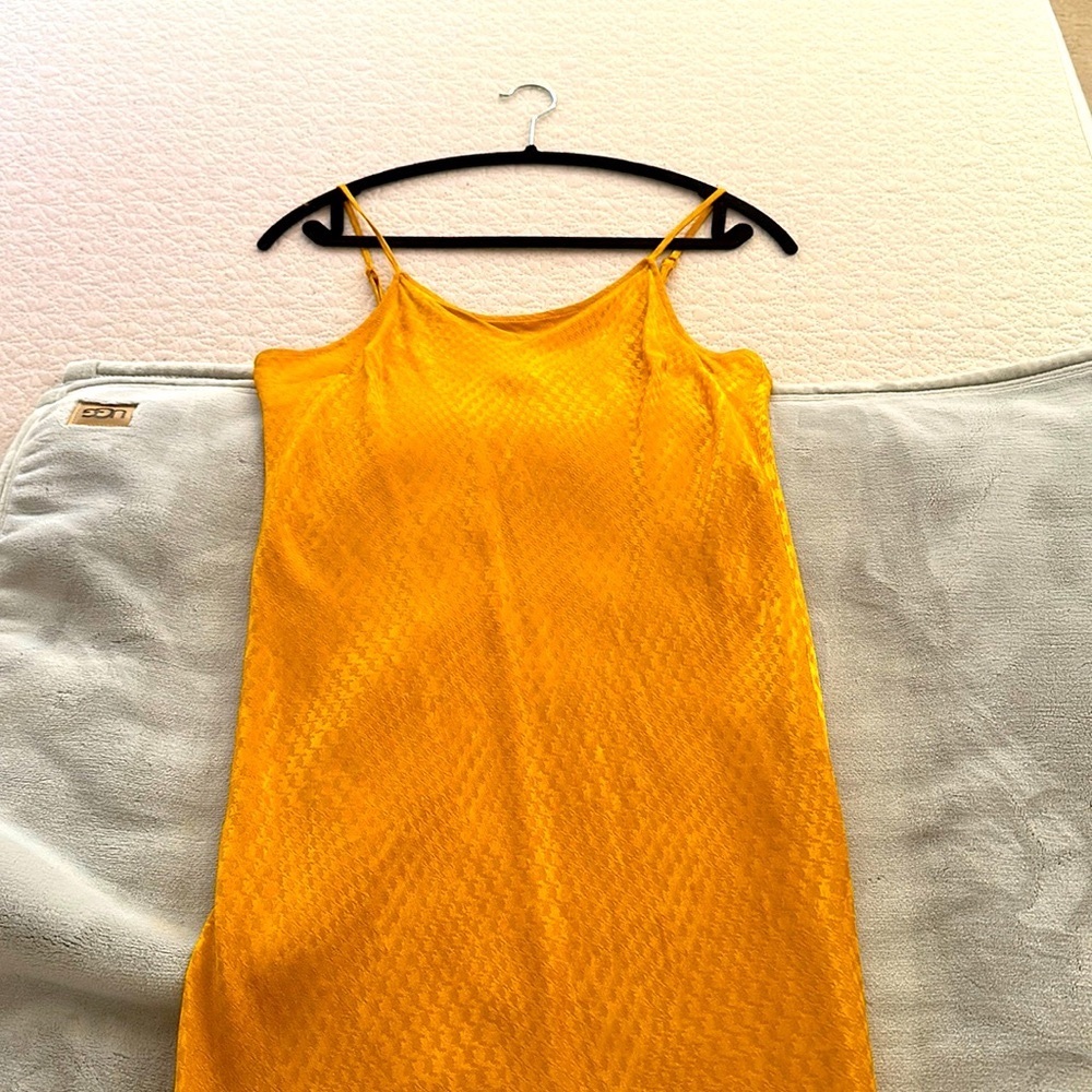 Long spaghetti strap dress. Perfect for summer time. Size small.